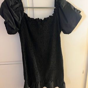 Black color stretchy mid length size 16 from UK Missguided
